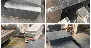 太原 芝麻黑地铺石材