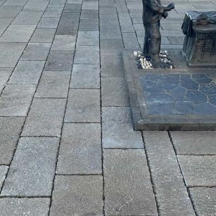 太原仿古石铺装效果