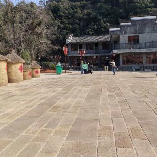 太原仿古石铺装效果
