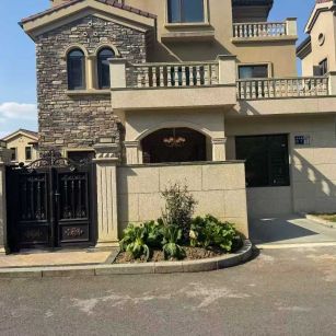 太原黄金麻别墅干挂效果展示