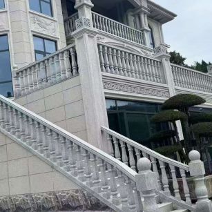 太原 芝麻白别墅，栏杆