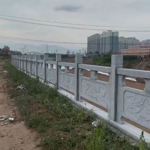 太原 石材河道栏杆