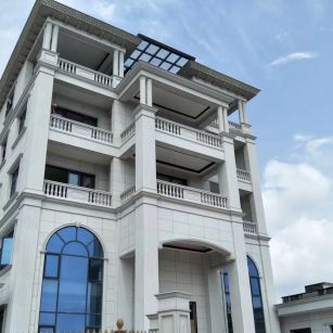 太原芝麻白别墅干挂效果展示