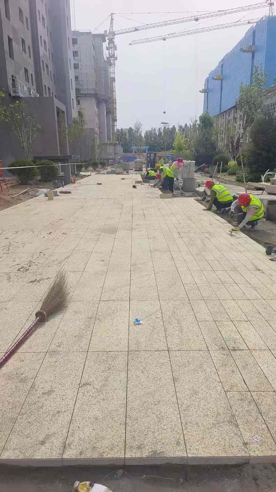 太原黄金麻荔枝面地铺案例