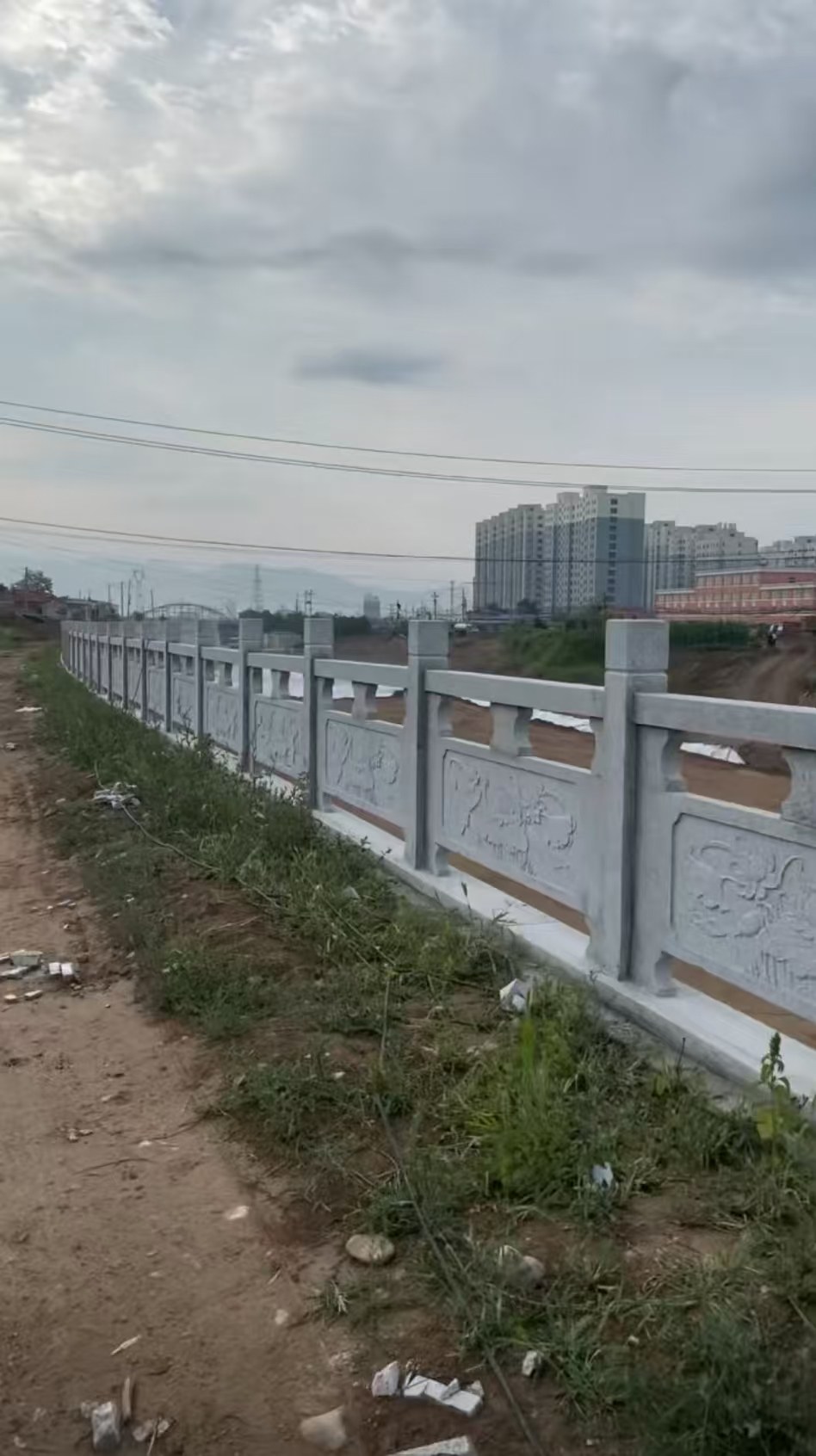太原 石材河道栏杆