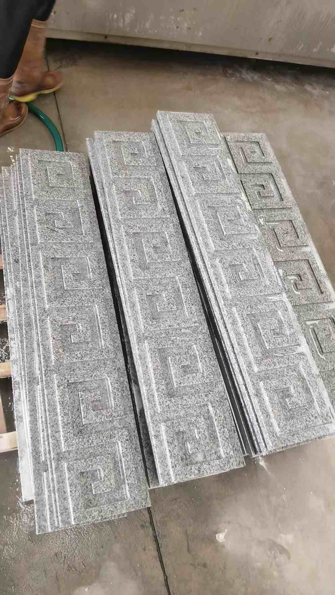 太原 别墅回纹线条，雕刻