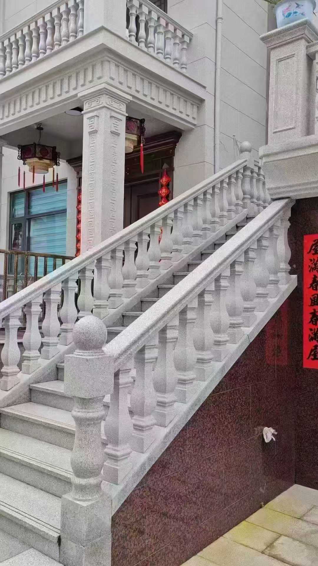 太原 天然石材 阳台庭院护栏、栏杆