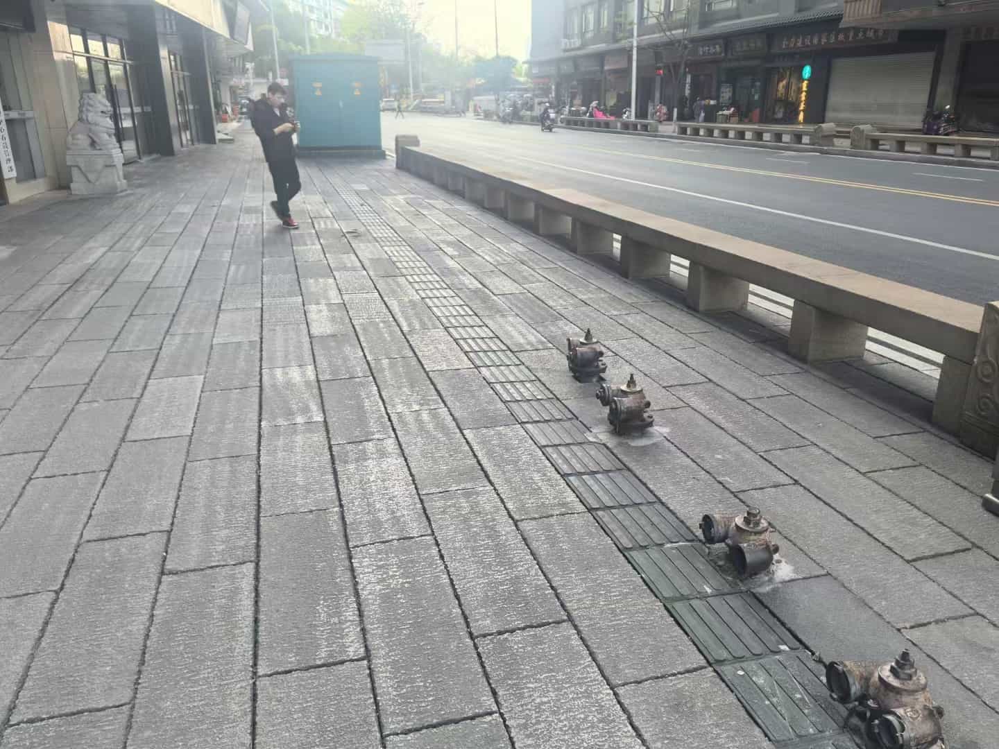 太原仿古石铺装效果