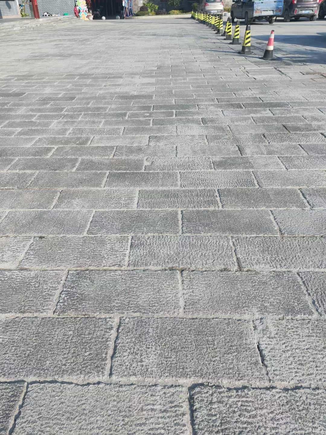 太原仿古石铺装效果