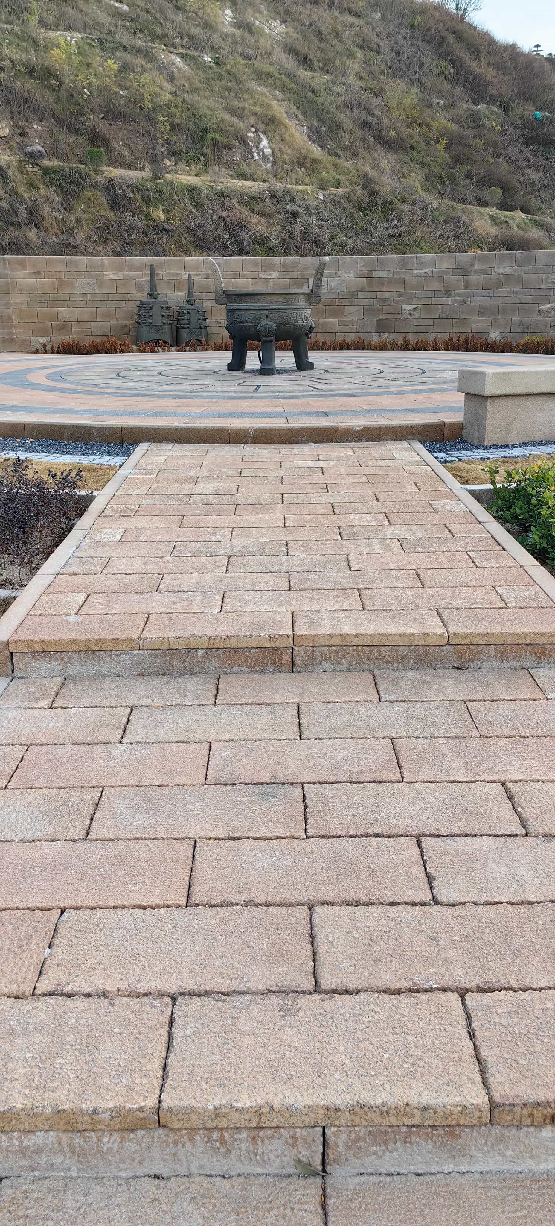 太原仿古石铺装效果