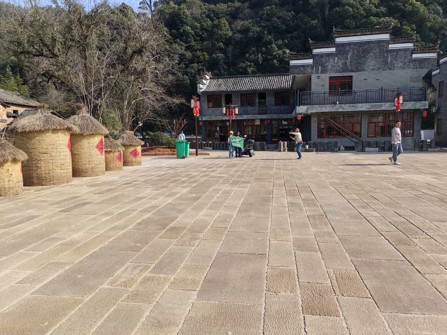 太原仿古石铺装效果