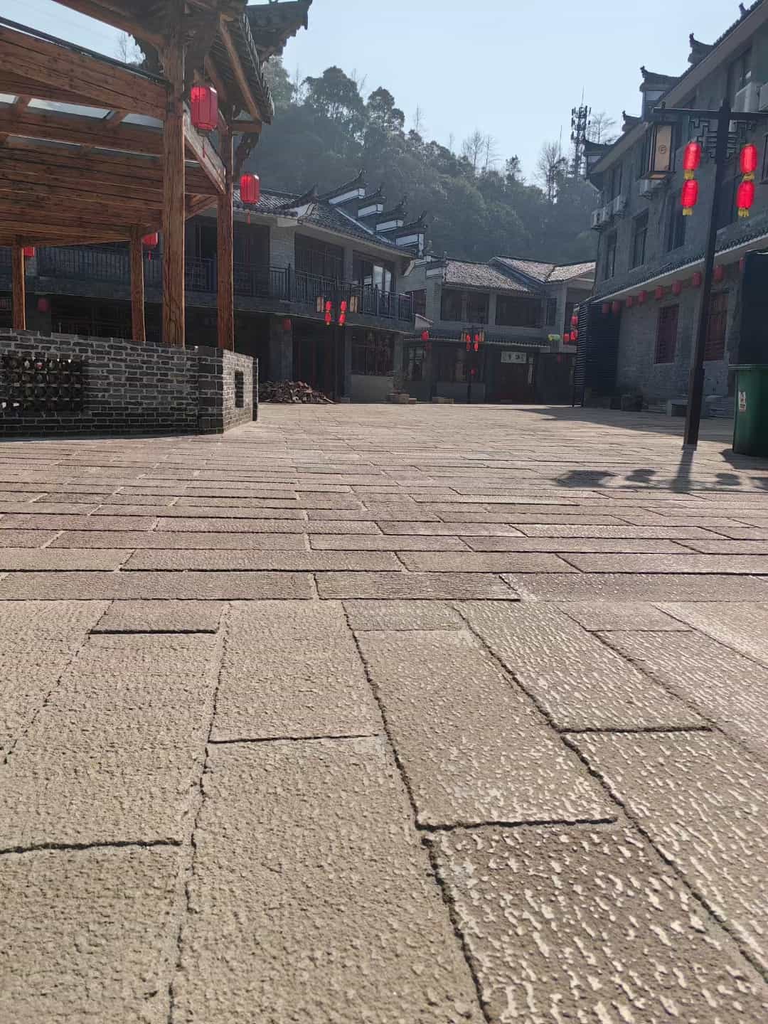 太原仿古石铺装效果