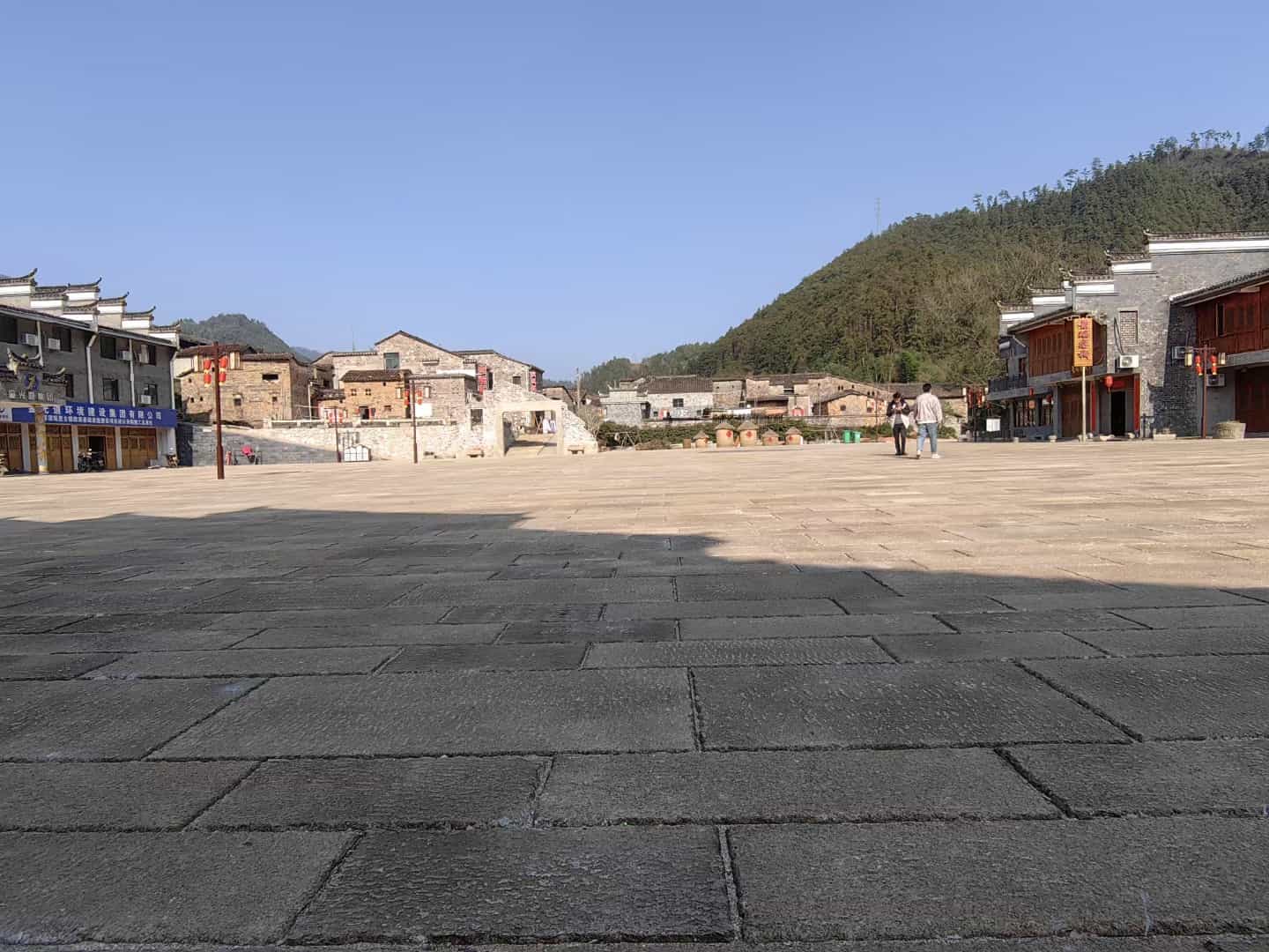 太原仿古石铺装效果