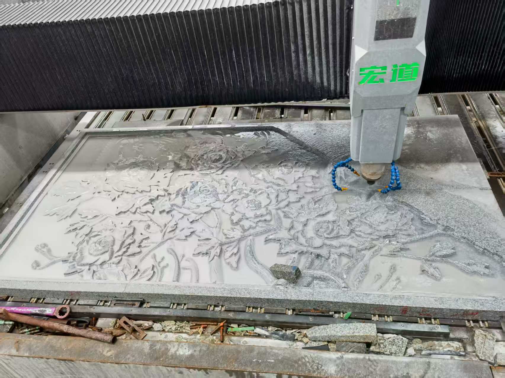 太原 别墅墙面石材雕刻