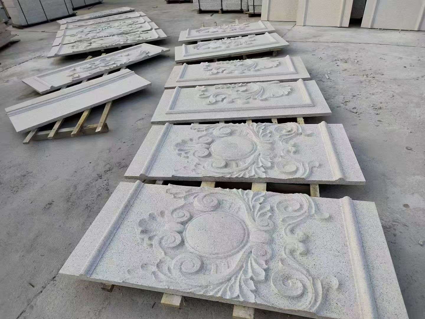 太原 芝麻白干挂雕花板