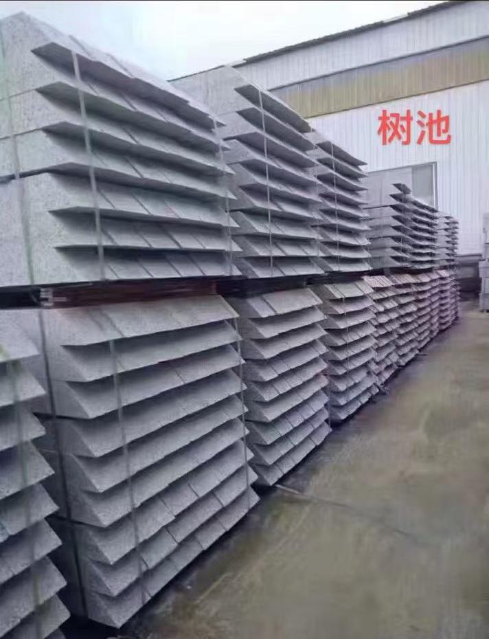 太原 芝麻灰切头树池